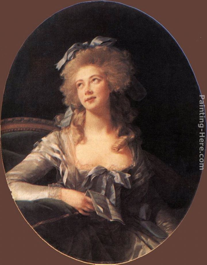 Elisabeth Louise Vigee-Le Brun Portrait of Madame Grand